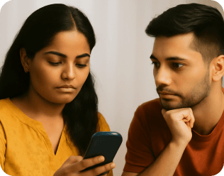 Partner’s lack of communication of interest